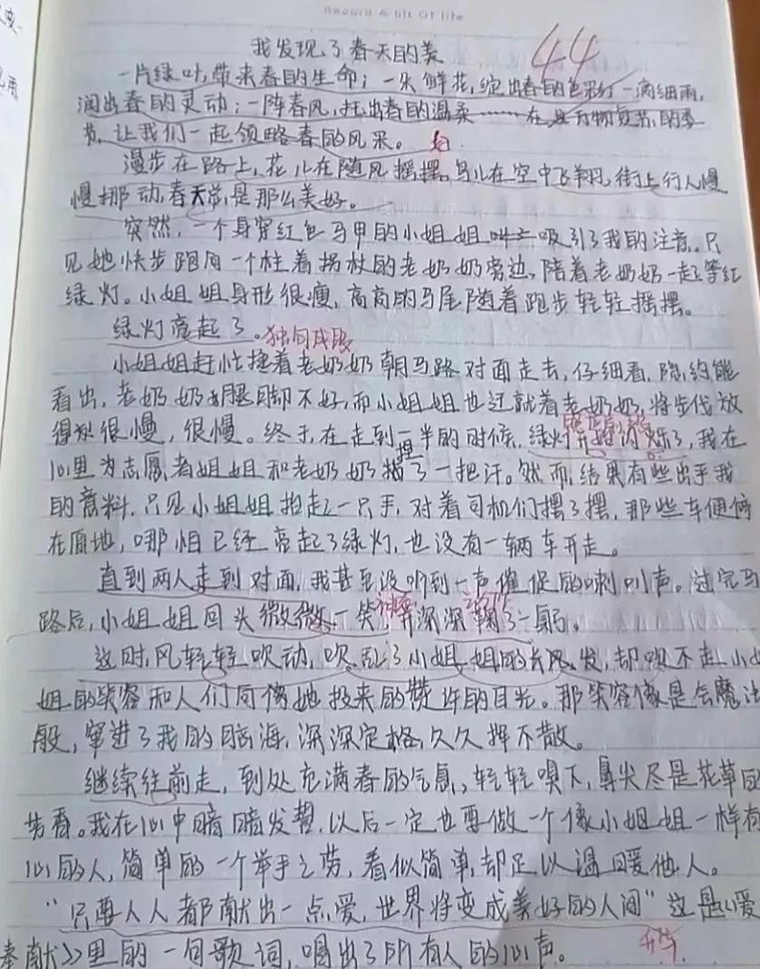萍老师带你走进——作文修改盛宴