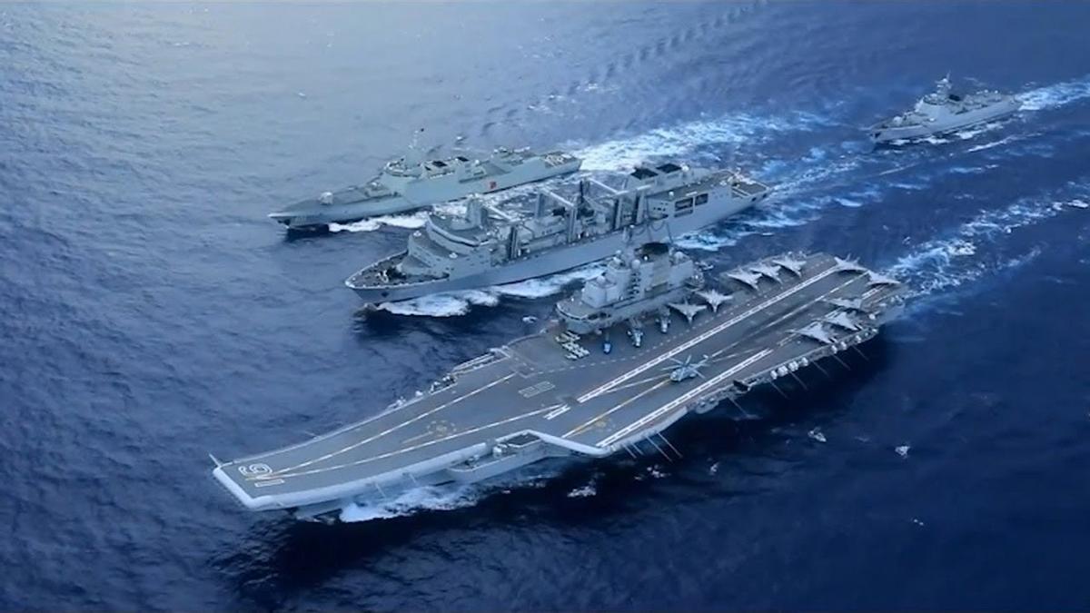 解放军军舰绕台一周,解放军绕台效果出来了