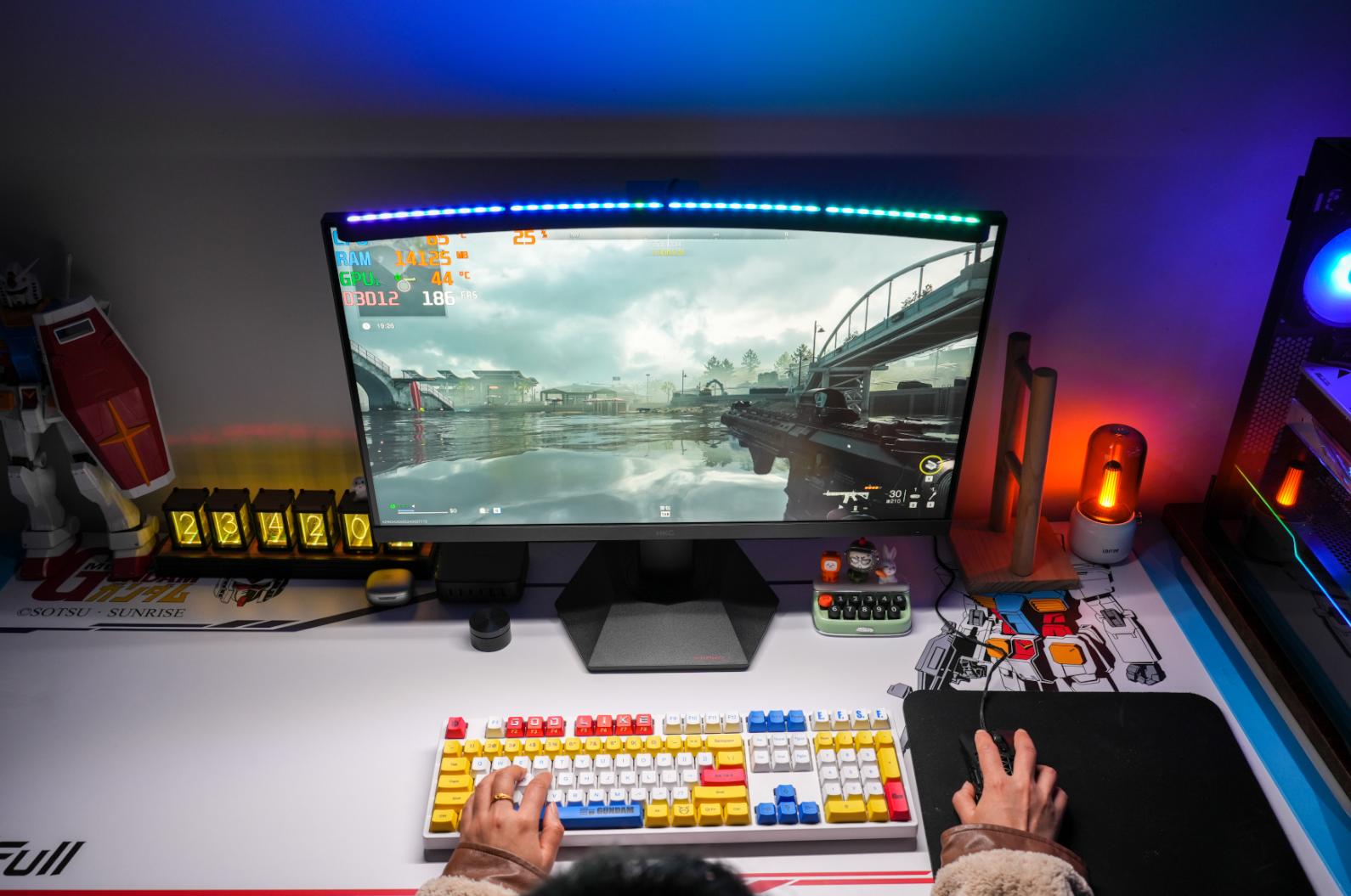 hkc神盾mg27q屏幕特别烫,hkcmg27q神盾开箱