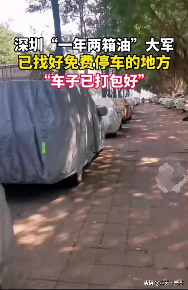 深圳一年两箱油的停车场,深圳加油站可以免费停车吗