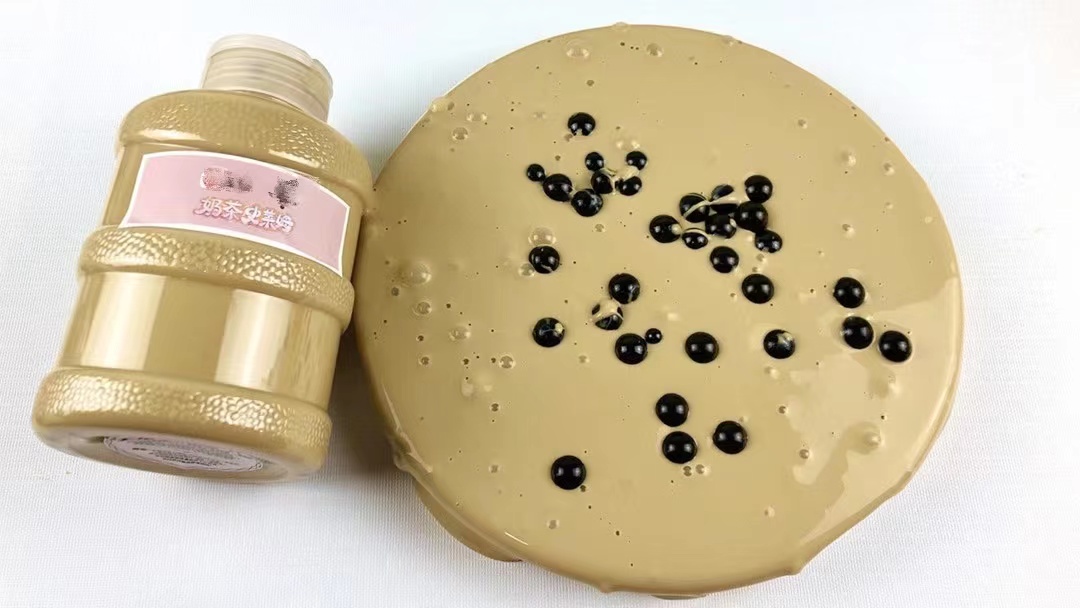 洗衣液包装的奶茶,洗衣液造型奶茶热卖