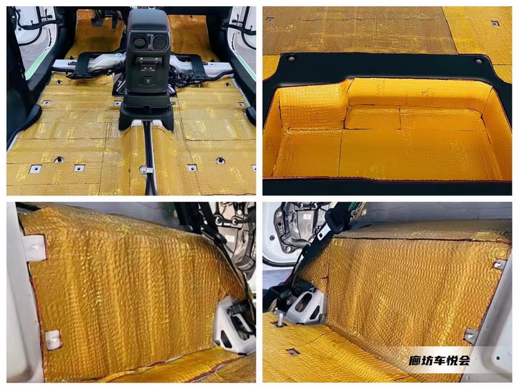 追寻安静廊坊车悦会jeep牧马人汽车隔音改装大白鲨