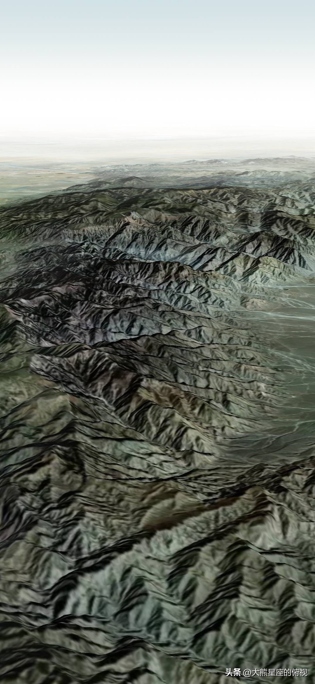 内蒙古最高的沙山,上帝视角看新疆风景