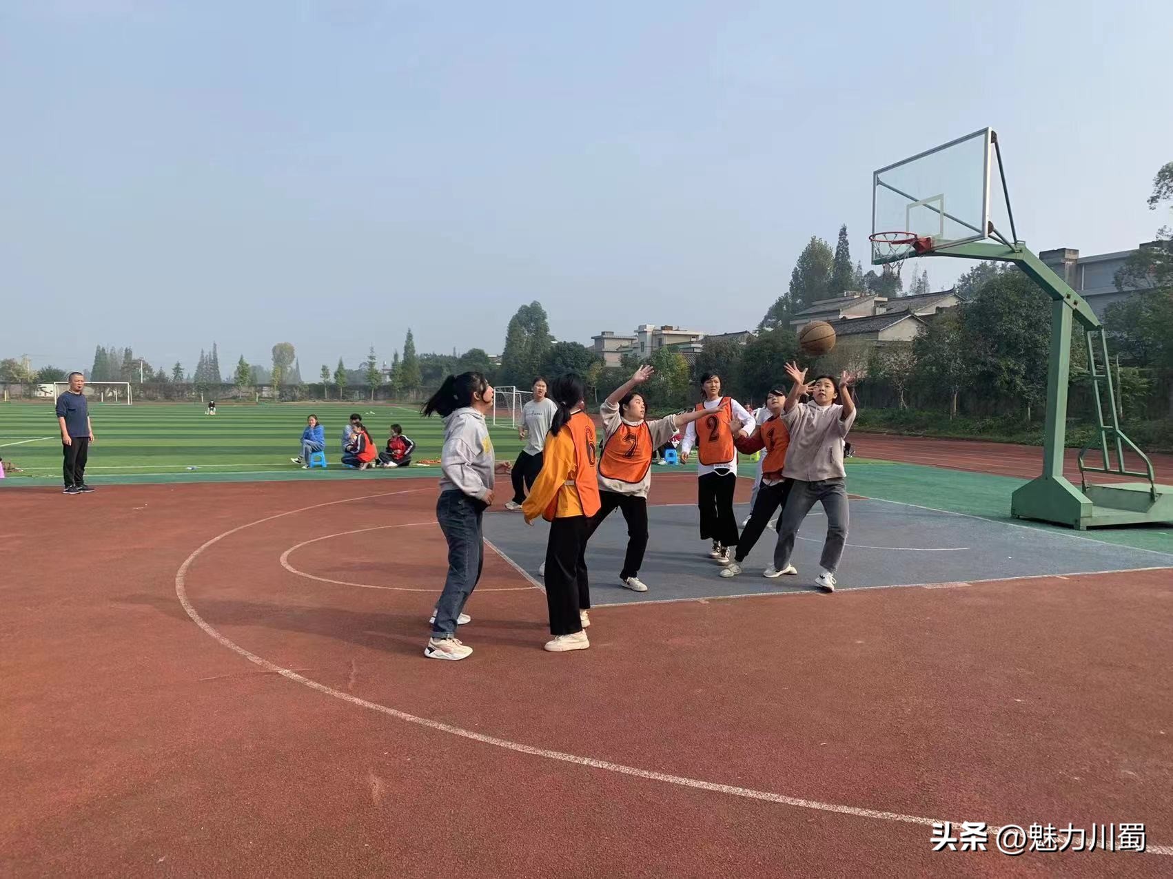 洪雅县洪中校运动会开幕式,洪雅花溪中学田径运动会