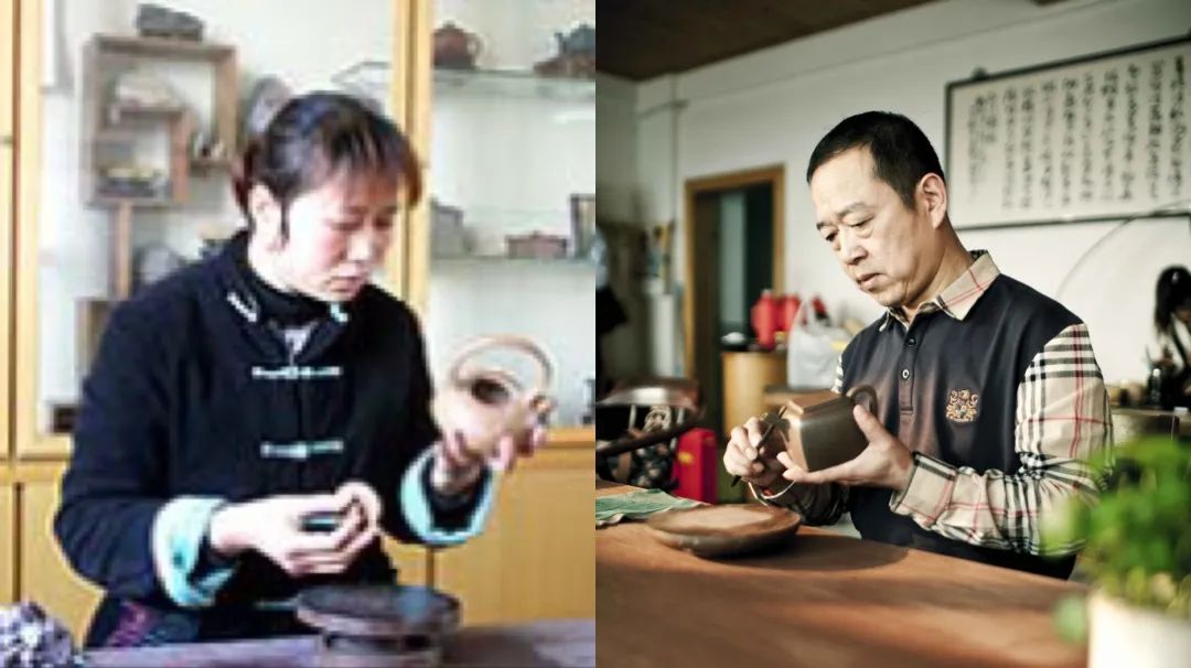 紫砂界的夫妻档,紫砂界5把大成之作