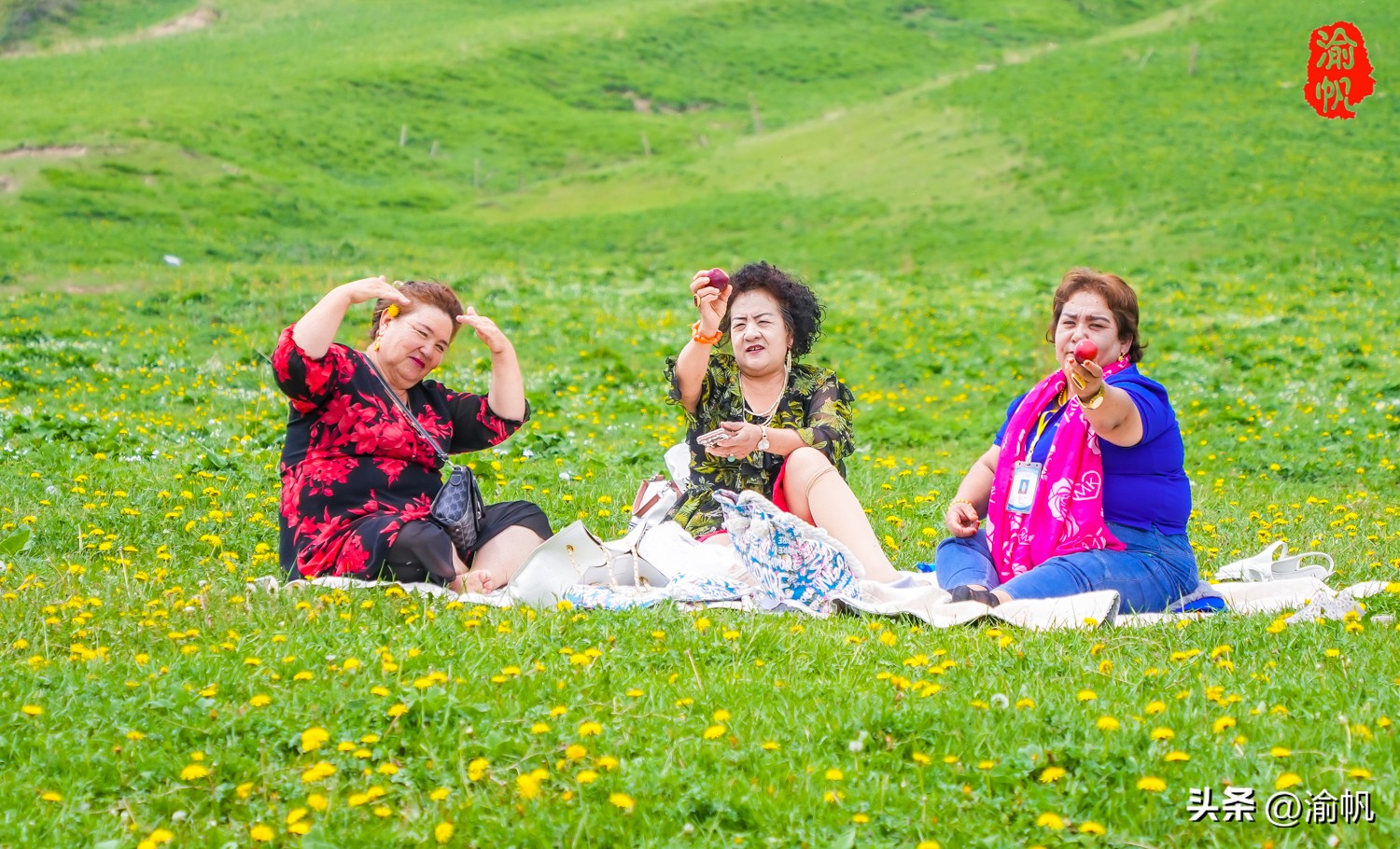 天山下的那拉提,陶渊明笔下世外桃源的美景