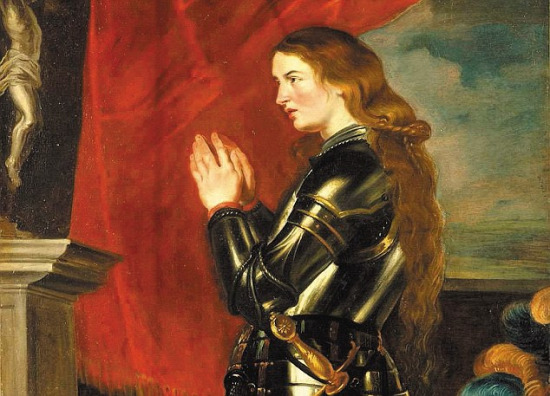 法国民族英雄圣女贞德,法国女英雄贞德