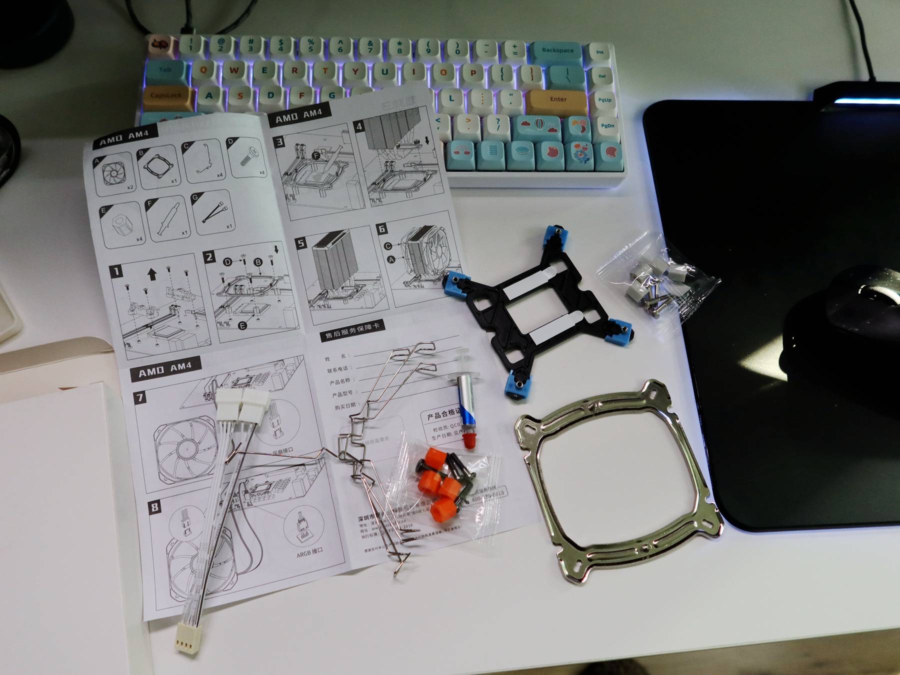 超频三双塔6热管,超频三ex6000