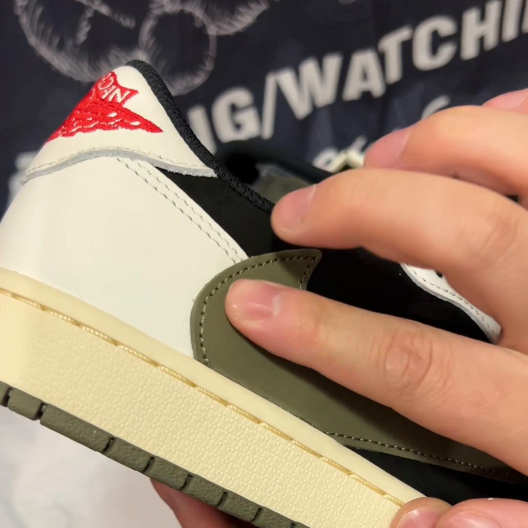 aj1倒钩深棕纯原,aj1女款和男款40码怎么选