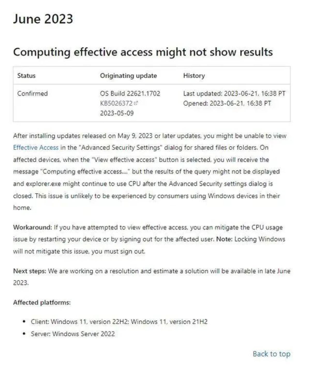微软承认win12存在bug,win11微软一直显示服务器错误