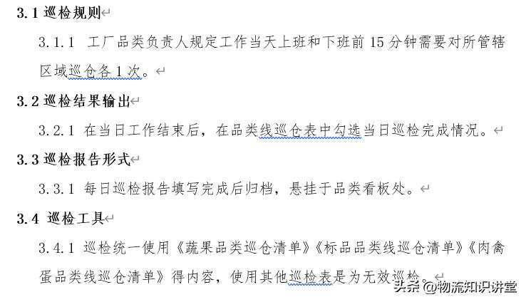 仓库巡仓问题点ppt,仓库盘点管理经验分享