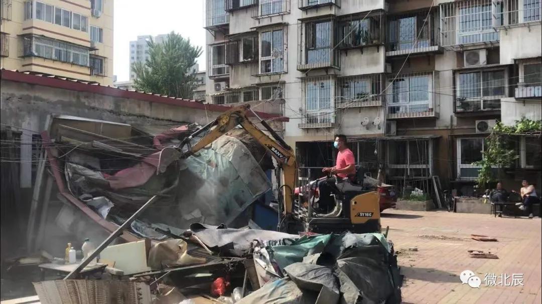 红桥双环邨北辰飞地,双环邨街飞地示意图