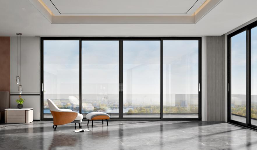 装修封阳台开窗中间好还是两边好,装修推拉门封阳台效果