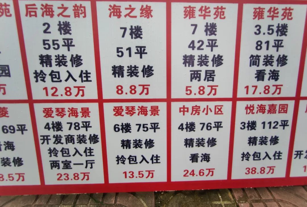 5万买海景房乳山滩跌成海边鹤岗,五万一套的海景房鬼城银滩