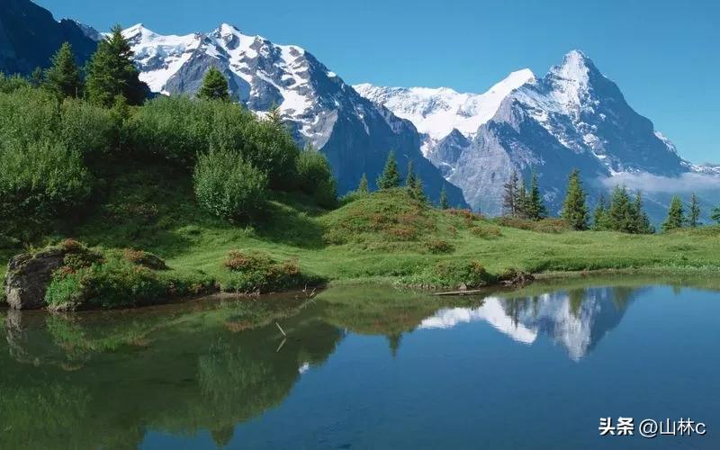 瑞士超清壁纸1080p,瑞士阿尔卑斯山雪山风景壁纸