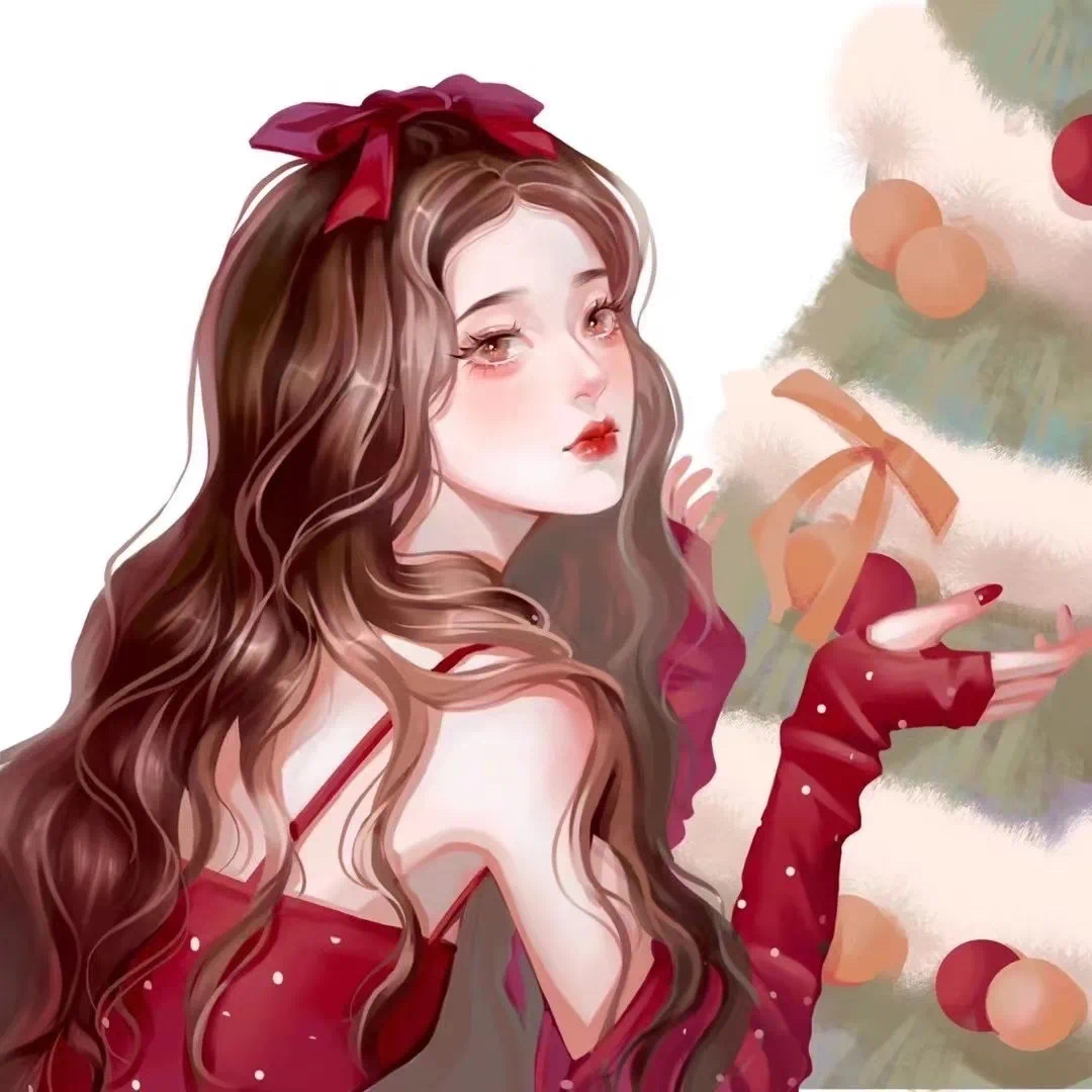 手绘闺蜜头像女好看,超美超可爱的手绘女生闺蜜头像