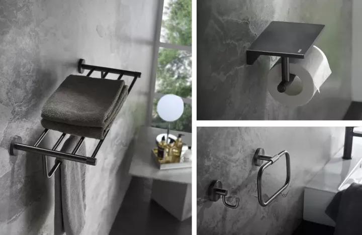 纯黄铜浴室五金挂件,铜卫浴挂件