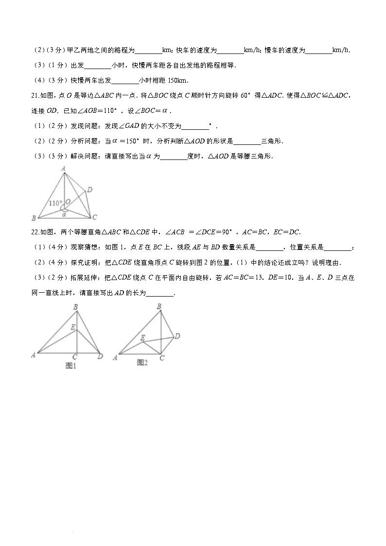 广东省深圳中学初中部,2021年深圳初一下册数学期末试卷