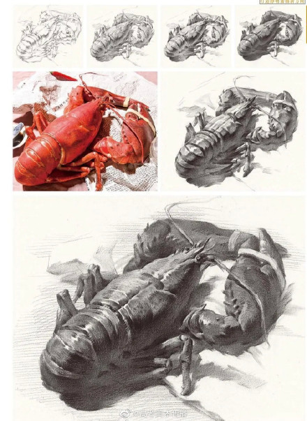 素描怎么画凹进去的效果,素描如何把一个物体画得有立体感