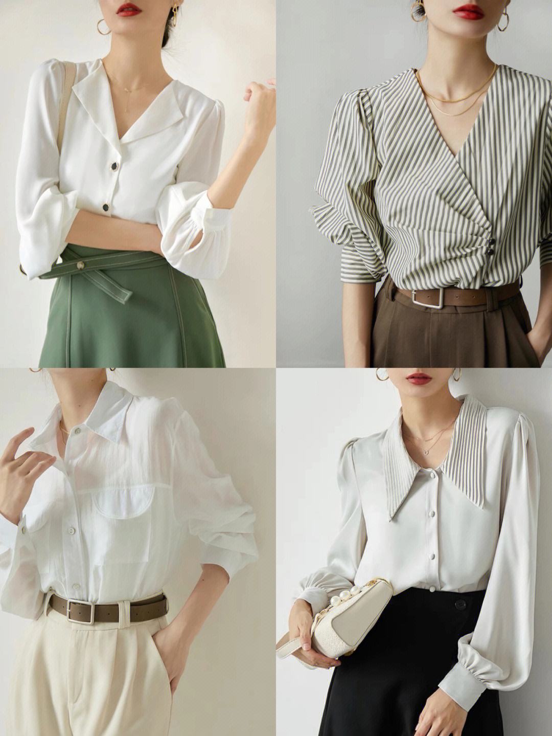 什么衣服适合跟衬衫叠穿,衬衫叠穿高级感春天