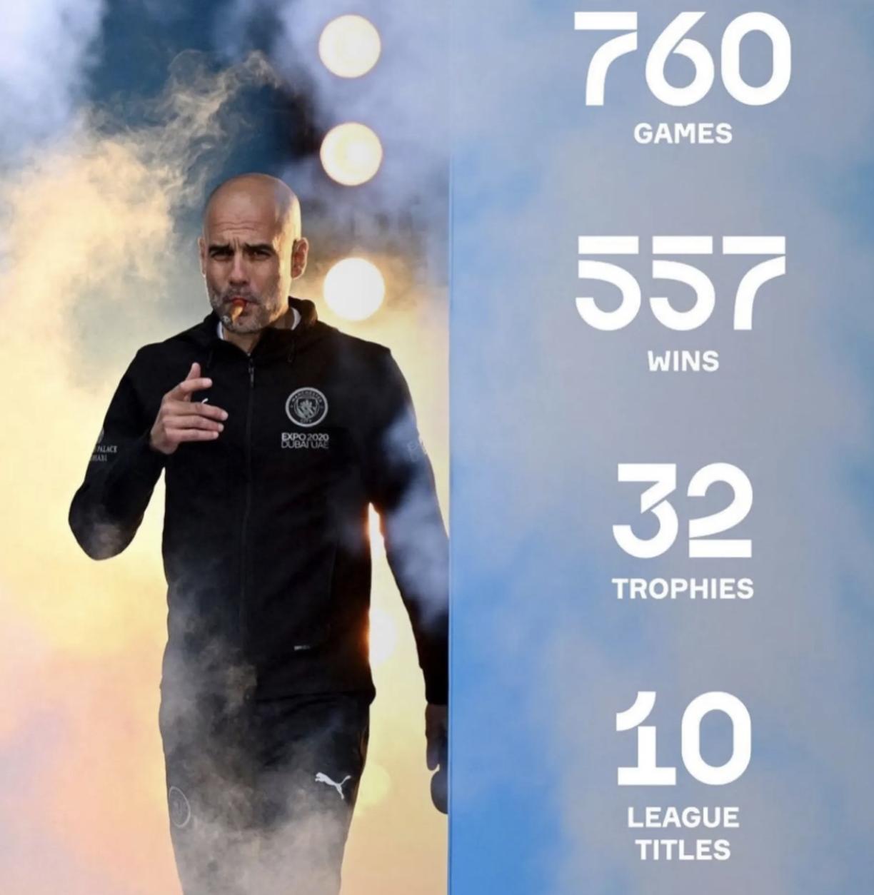 瓜迪奥拉英超压倒性优势,弗拉门戈瓜迪奥拉