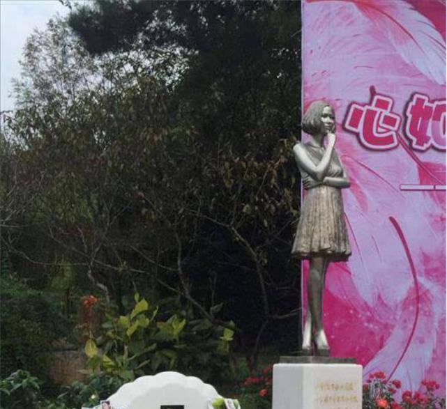 姚贝娜铜像是谁雕塑的,姚贝娜铜像揭幕式