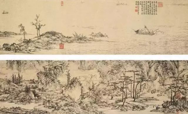 明清高清山水作品欣赏,明代山水名画图片欣赏
