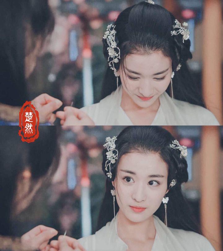 王楚然清平乐张贵妃下线片段,王楚然清平乐张贵妃雨中跳舞