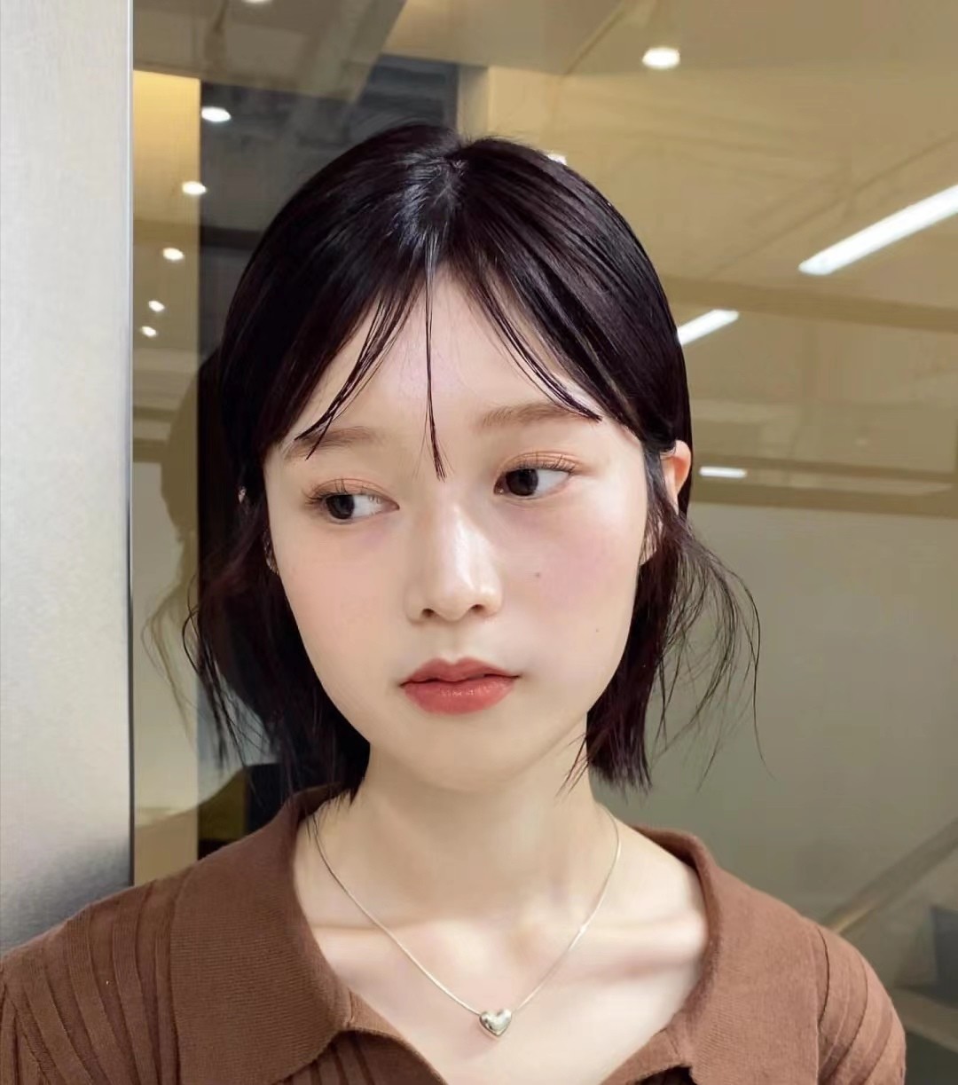 发型女2020流行中短发初恋,初恋锁骨头发型2021最火短发图片