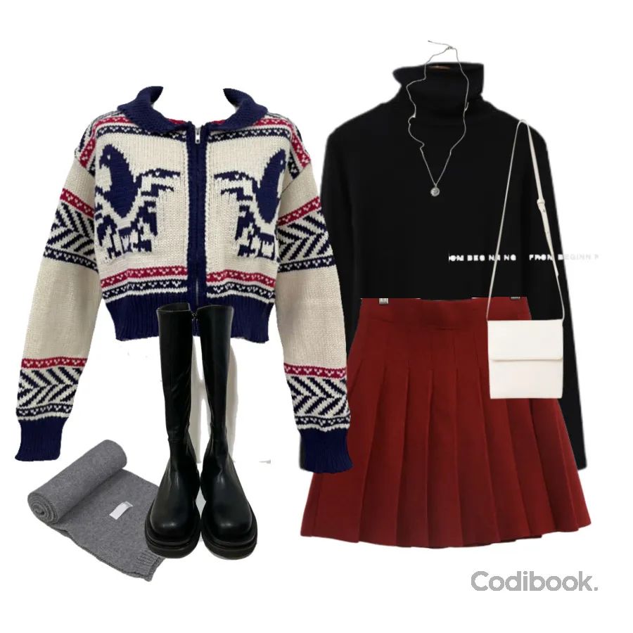 红色系穿搭过年成熟,红色系穿搭过年高级感