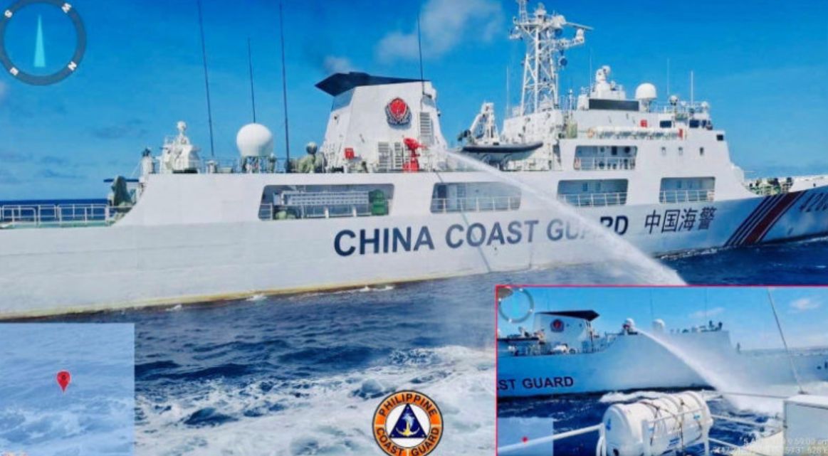 菲律宾海军冲击仁爱礁画面,菲律宾是几号突破仁爱礁封锁