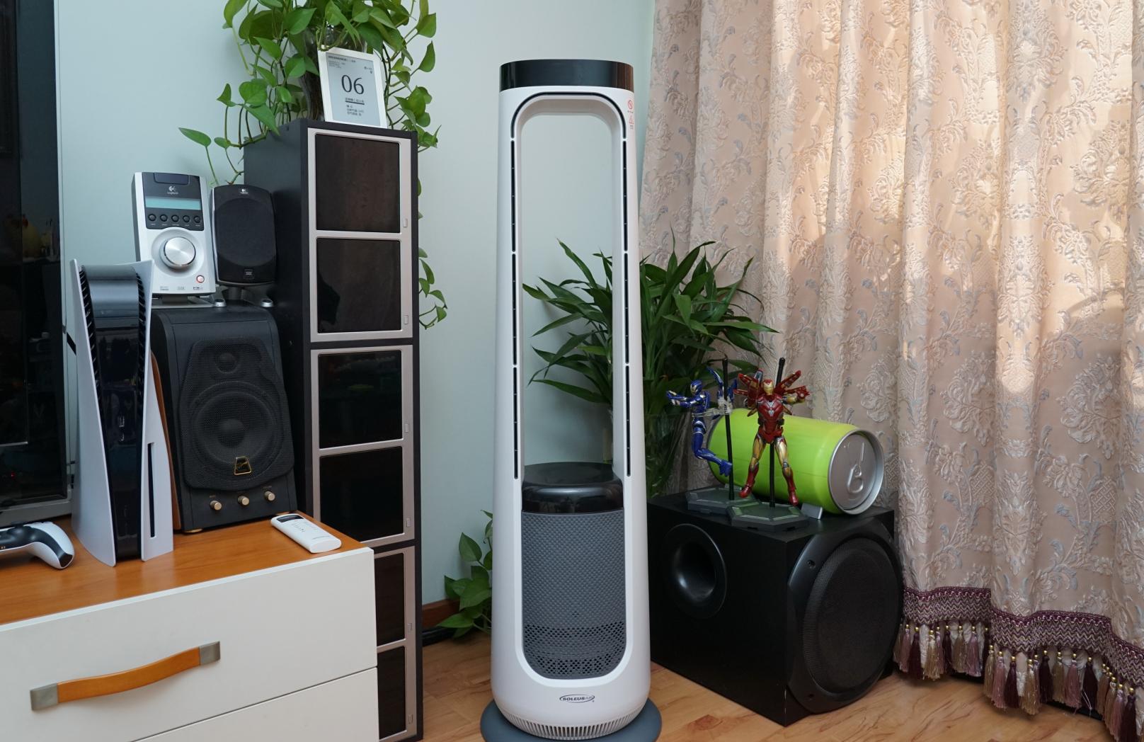 冷暖无叶风扇测评推荐,舒乐氏无叶风扇拆解