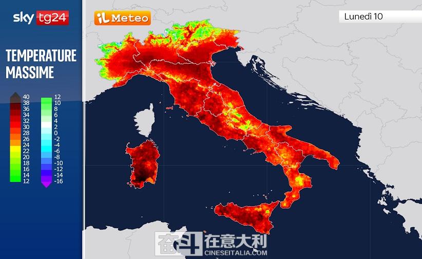 45度高温来袭意大利下周将迎来极热天气
