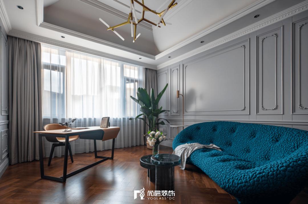 私藏这潋滟人间色:650㎡法式轻奢院墅,慢享生活温情