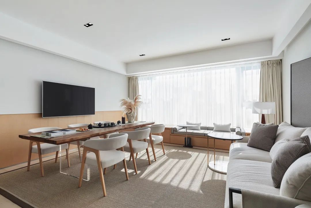 客厅不吊顶好看的设计,客厅不吊顶做什么造型比较好