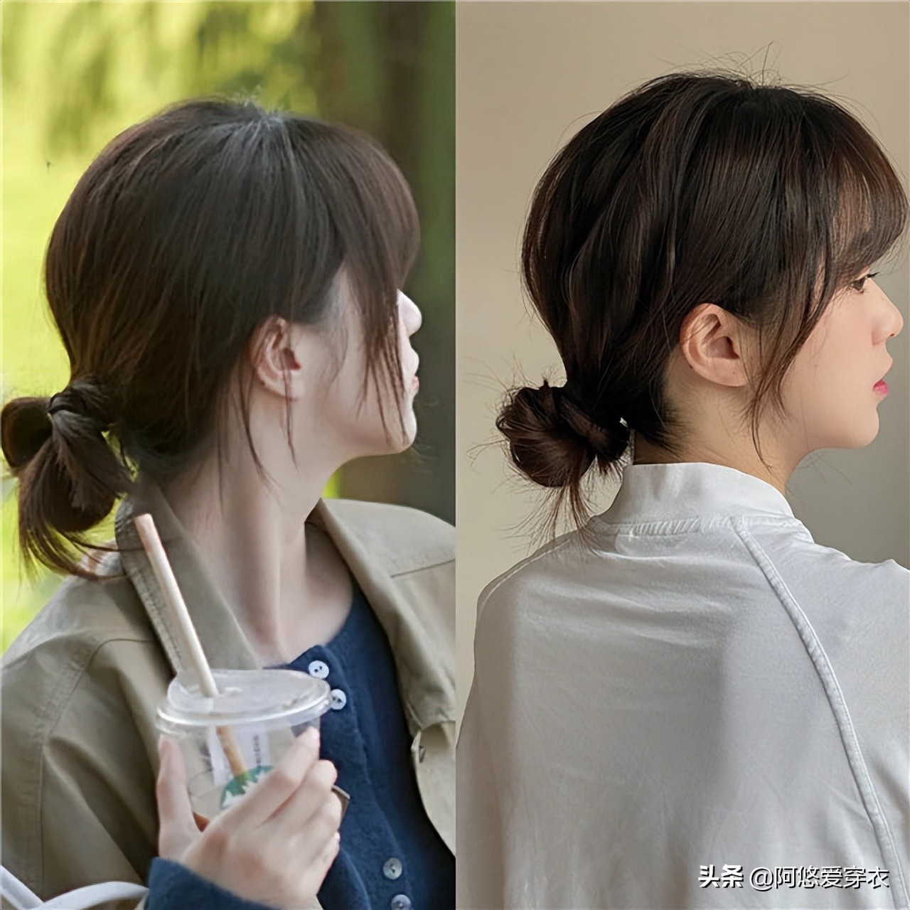 头发简单好看懒人扎法,2020头发扎法大全简单又好看中年