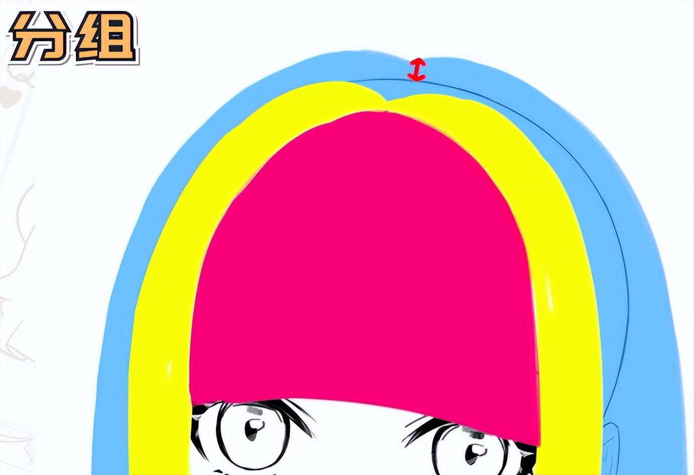 二次元男生头发画法,如何画出二次元人物头发