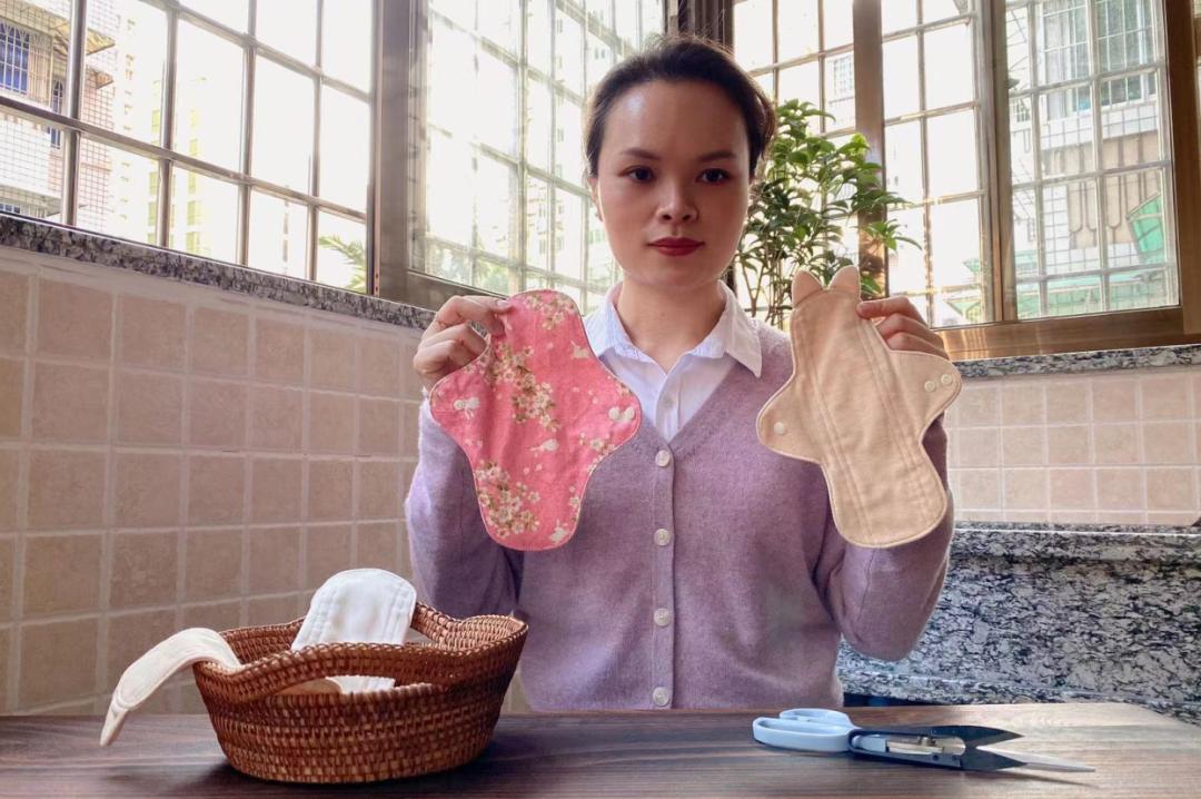 她缝了十年水洗卫生巾，捍卫少数派女孩儿的“经期自由”