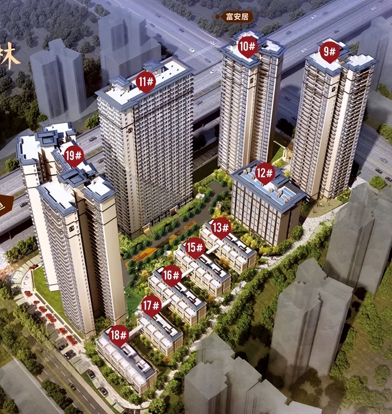 全新加推21栋256大平层,最新楼盘大平层