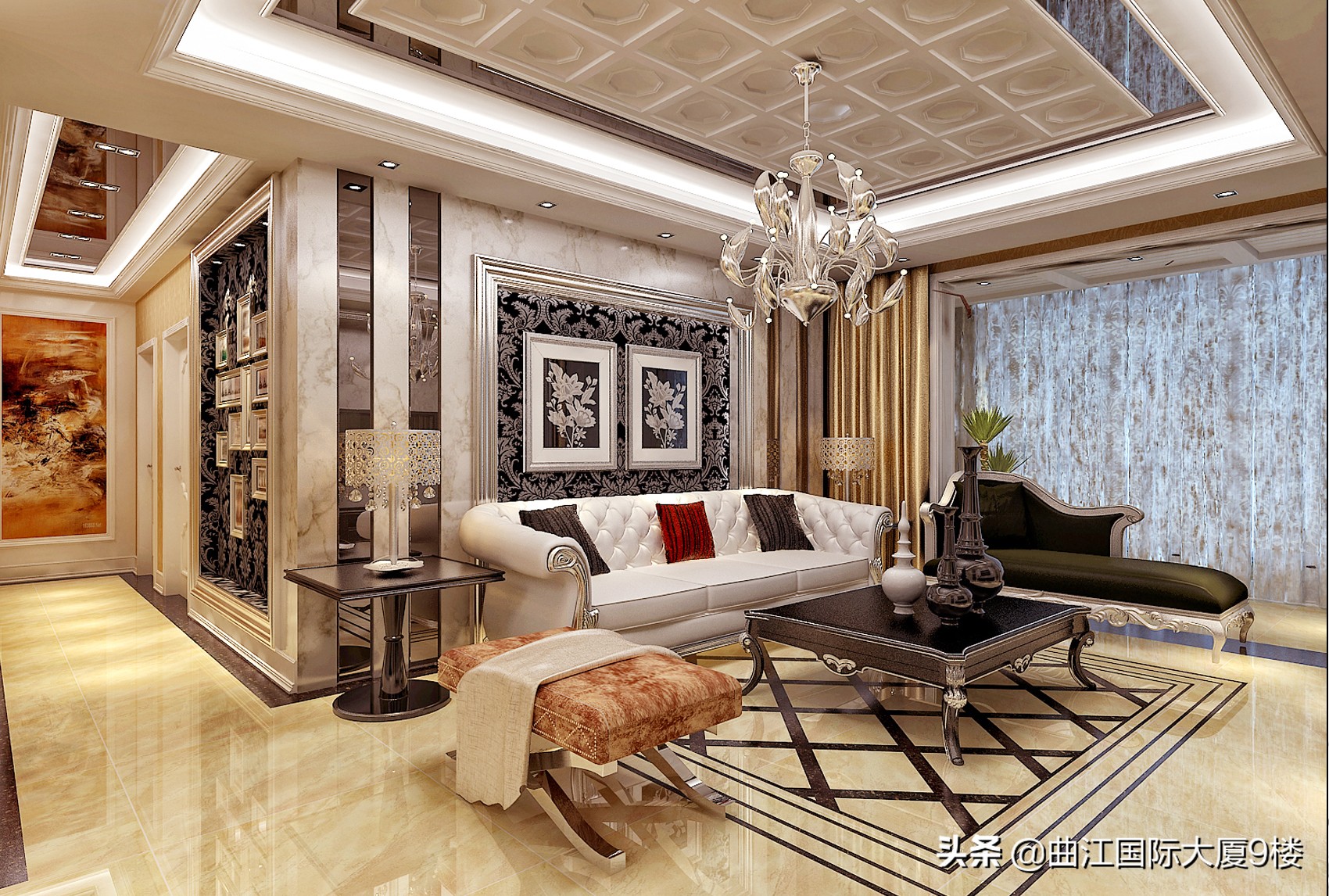 曲江六号176欧式效果设计