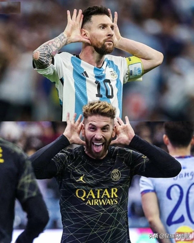 拉莫斯评c罗梅西,c罗调侃梅西的视频