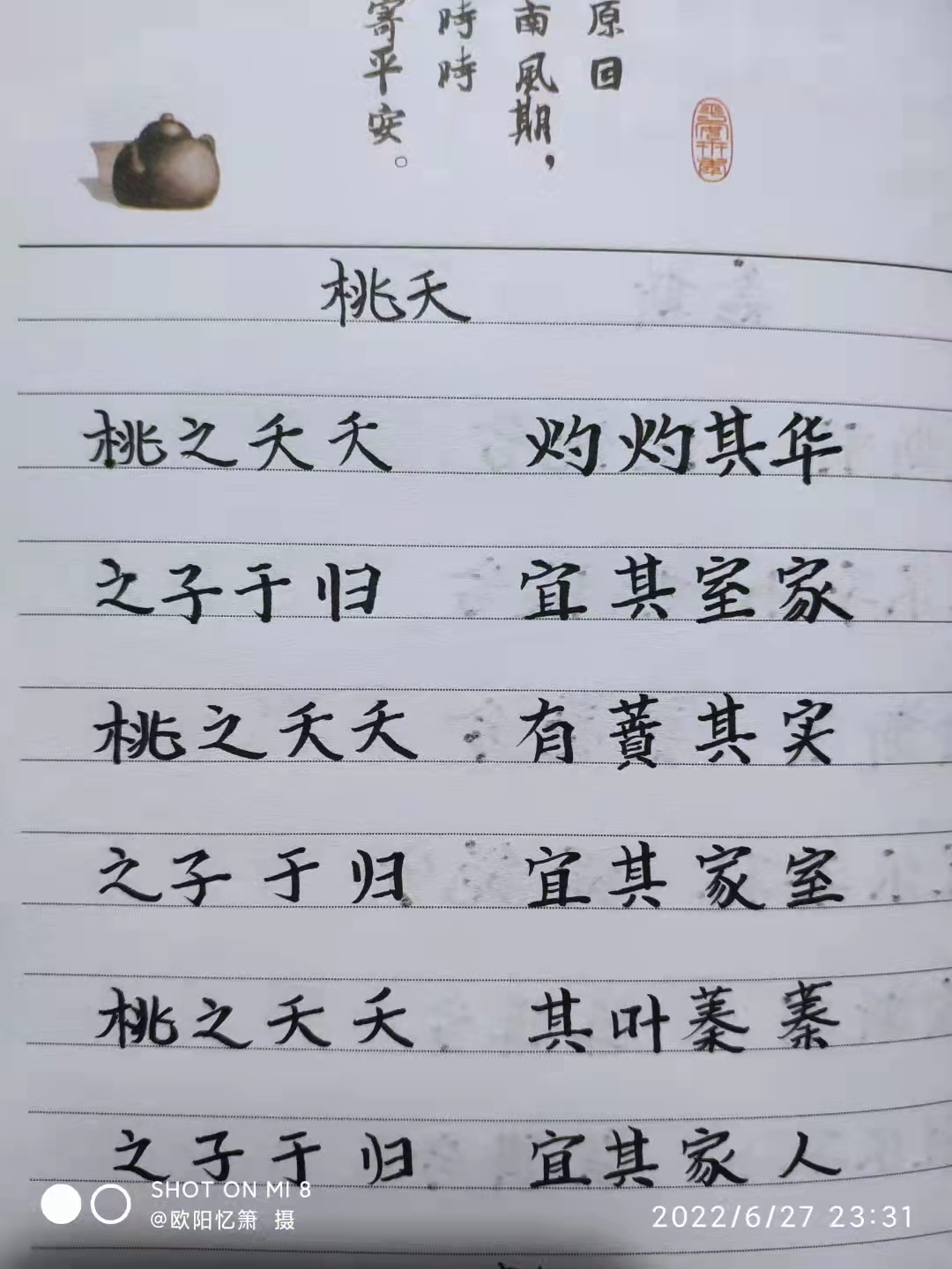 《诗经·周南·桃夭》——不如就许他三生三世，十里桃花