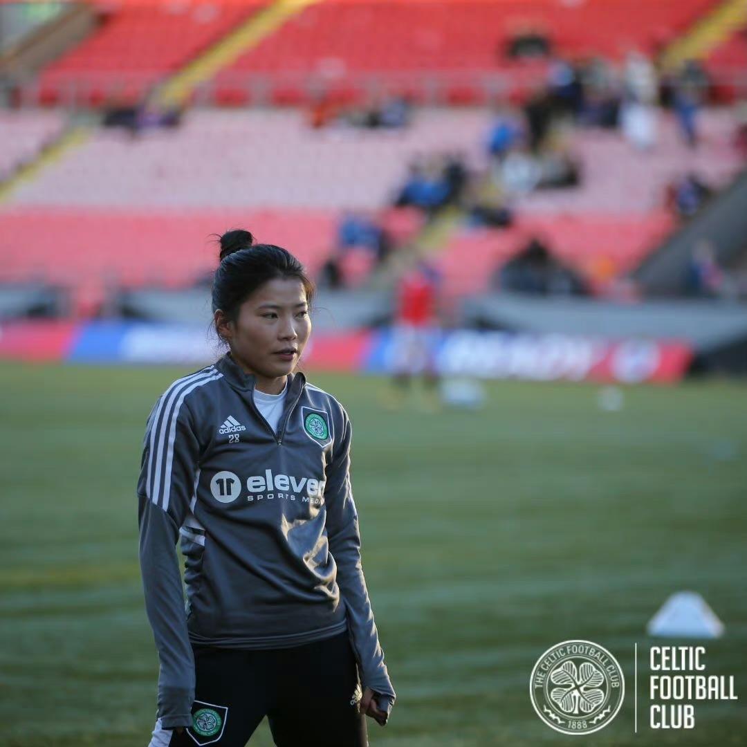 女足沈梦露个人资料,沈梦露凯尔特人女足进球