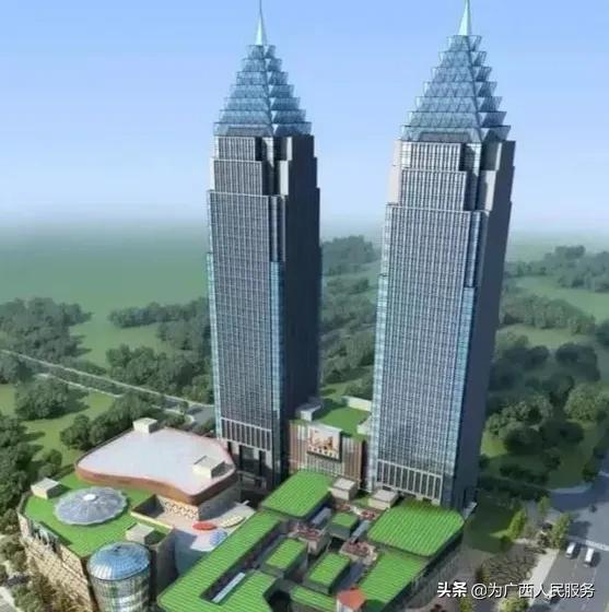 广西各县市第一高楼排行榜,南宁第一高楼是多高