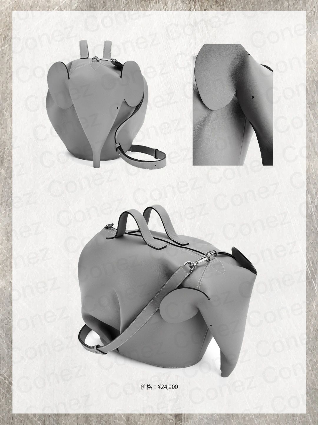 loewe包包中号几何,loewe包包puzzle皮质