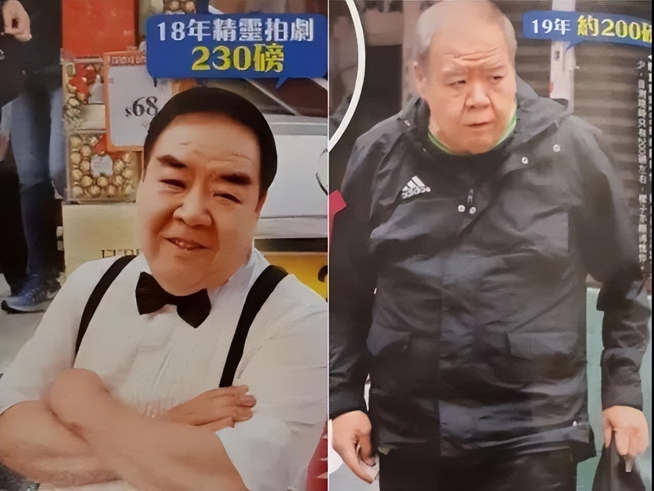 看上去很瘦体重却很重的明星,发福最明显的5位明星