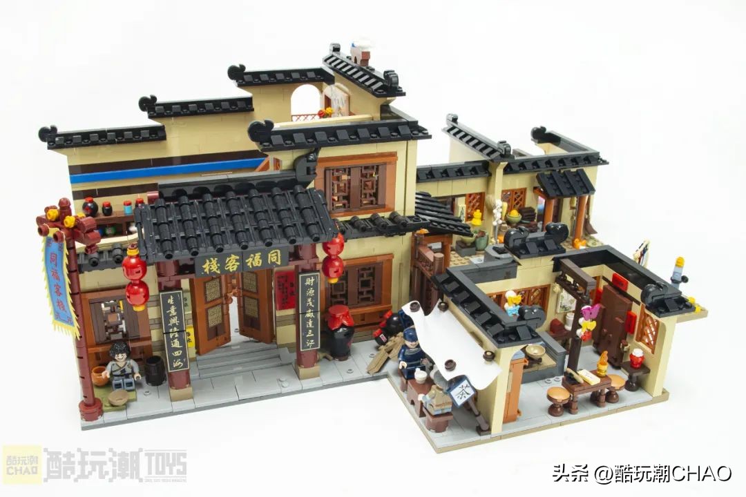 让江湖回忆再次重现掌心—拼奇积木86221同福客栈后院开箱评测