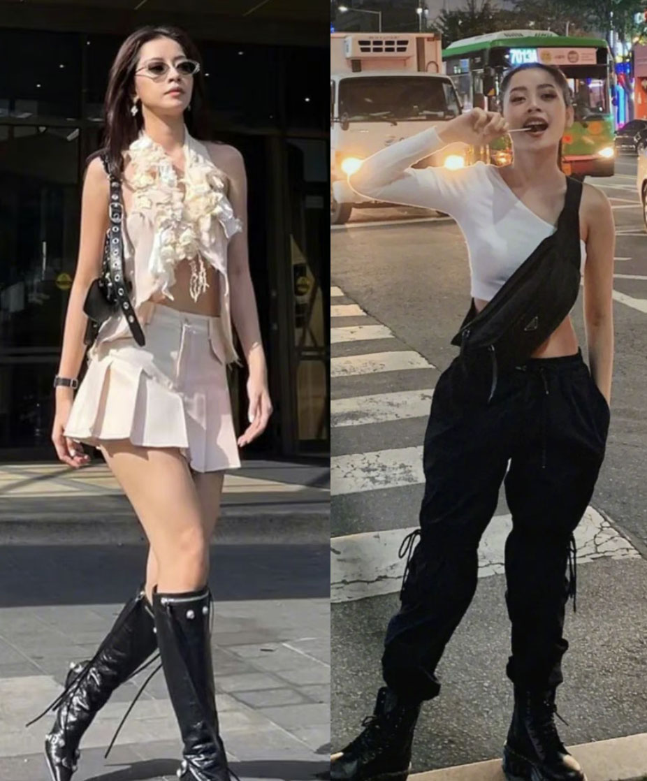 越南版“杨幂”—浪姐4选手芝芙，性感又甜美的穿搭技巧