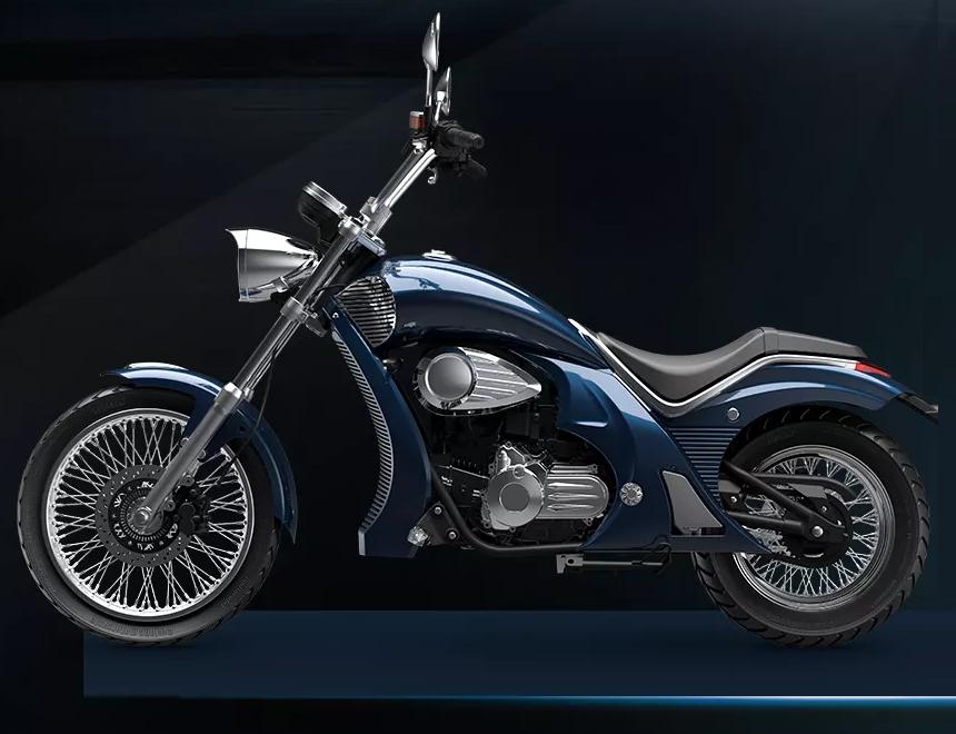 哈雷“大狗”既视感？Chopper风格的宗申自动挡小太子125EC要来了