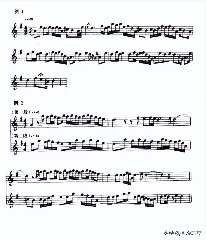 “四大名谱”中G宫体系在福建南音中的曲式结构